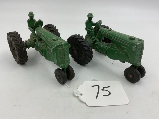 1950's Silk Tops, 1:25 Minneapolis Moline 2-R tractors
