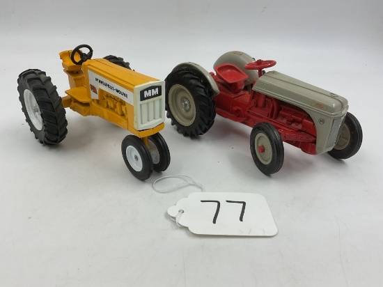 ERTL Ford 8N Tractor 1/16 & Misseapolis-Moline 1992 Harvest Days