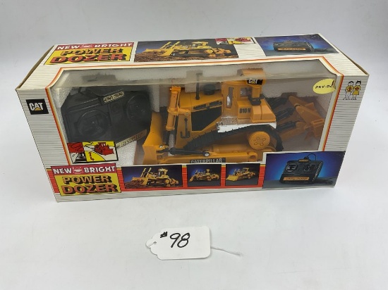 1980's New Bright Caterpillar D10N