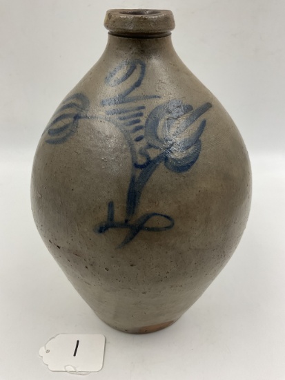 Stoneware  Height- 13 1/2" Base - 5 1/2"