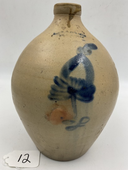 Stoneware  Height-12" Base-5 1/2"