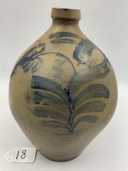 Stoneware Height-13 3/4  Base- 5 3/4