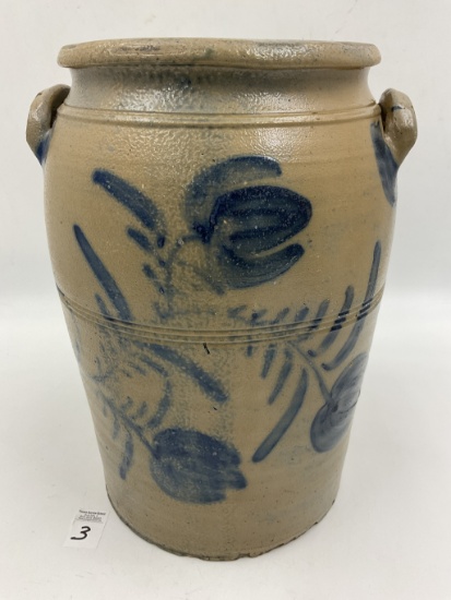Stoneware  Height-13 3/4" Base-8 1/4"