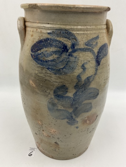 Stoneware   Height-15 1/2" Base-7 3/4"