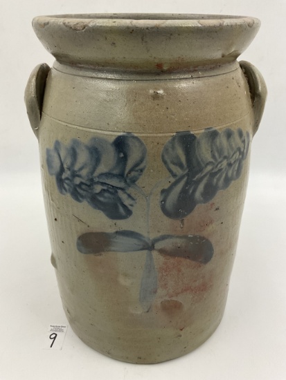 Stoneware   Height-14 1/2" Base-9 1/4"