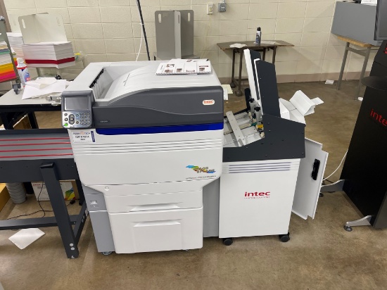 Intech Envelope printer + fiery + supplies (TEXAS)