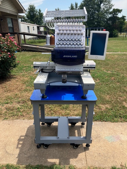 Highland 15 Needle Embroidery Machine - (Texas)