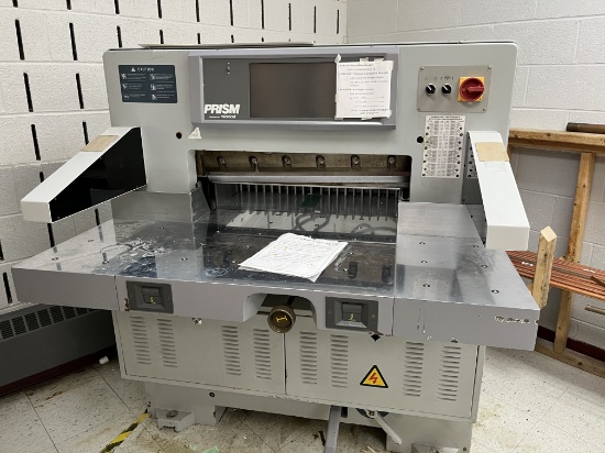 Prism MQZ686M112 High Speed Paper Cutter  - Located iin DC