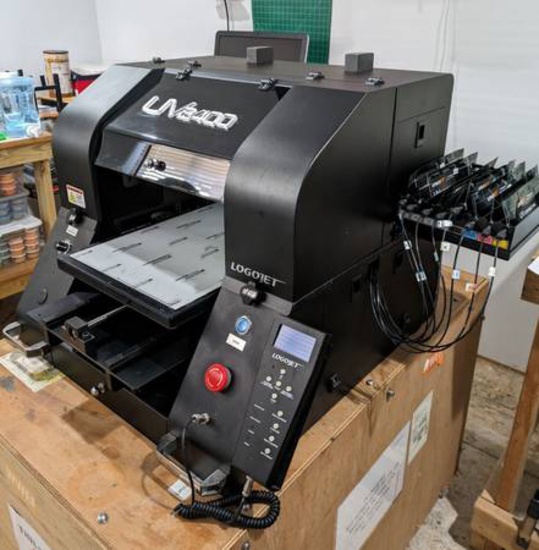LogoJET UV2400 Curable Ink - print on anything - Texas	