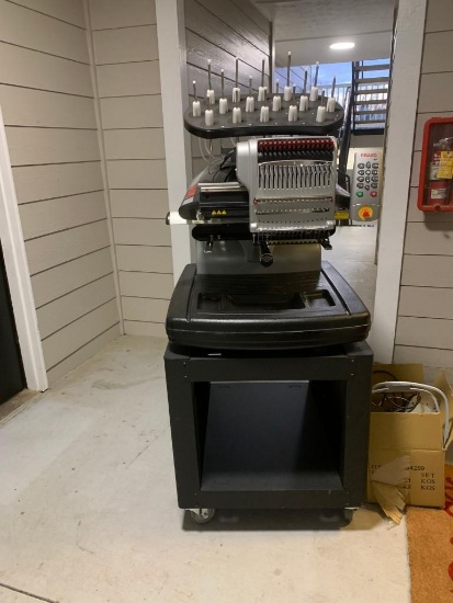 Melco Bravo X Single-Head 16-Needle Embroidery Machine