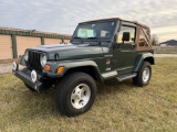 [NO RESERVE] 2002 Jeep Wrangler Sahara 2-door