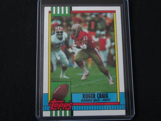 1990 TOPPS ROGER CRAIG 49ERS