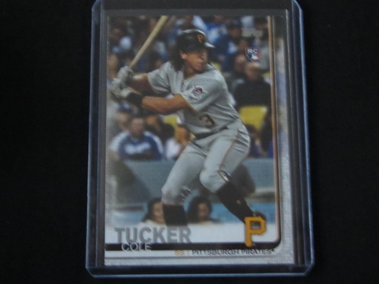 2019 TOPPS UPDATE COLE TUCKER RC PIRATES