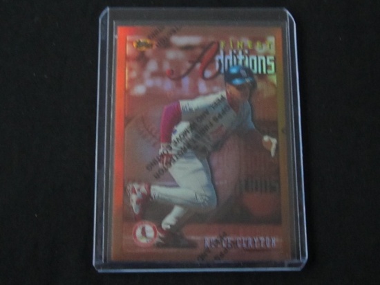 1996 TOPPS FINEST REFRACTOR ROYCE CLAYTON