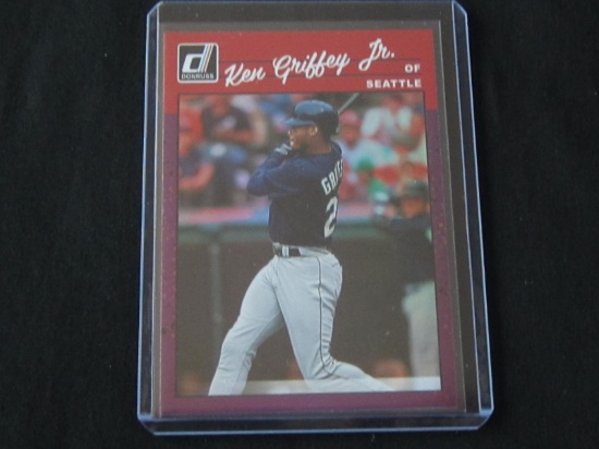 2023 DONRUSS KEN GRIFFEY JR PURPLE HOLO 1990