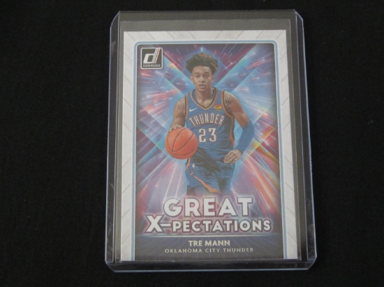2021-22 DONRUSS TRE MANN RC GREAT X-PECTATIONS