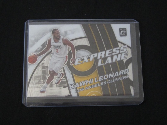 2021-22 DONRUSS OPTIC KAWHI LEONARD EXPRESS LANE