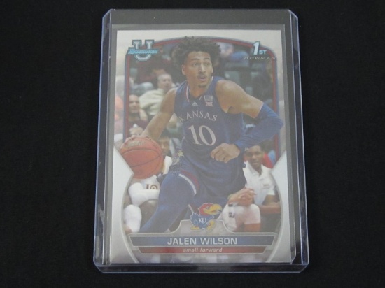 2023 BOWMAN U CHROME JALEN WILSON 1ST BOWMAN