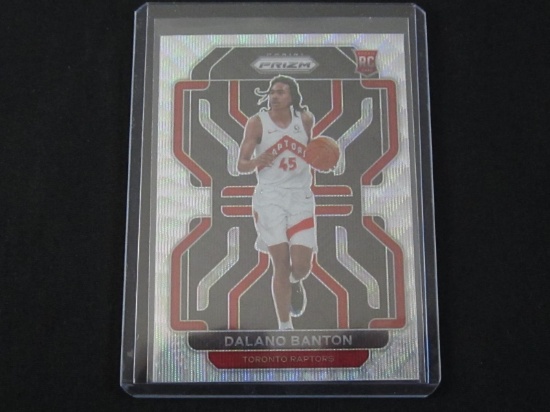 2021-22 PANINI PRIZM DALANO BANTON RC SILVER WAVE