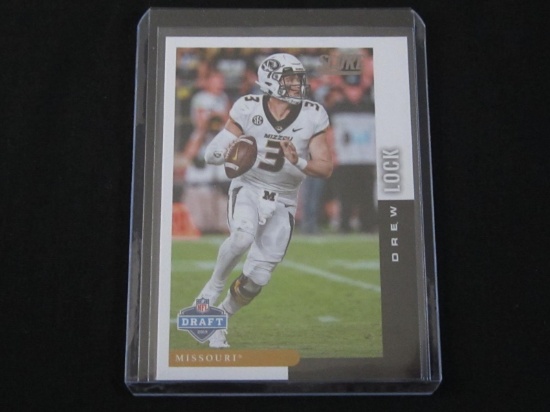 2019 SCORE DRAFT DREW LOCK RC MIZZOU