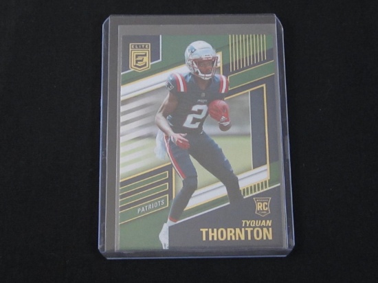2022 DONRUSS ELITE TYQUAN THORNTON RC GREEN
