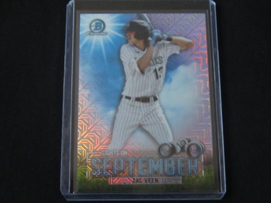 2023 BOWMAN CHROME ZAC VEEN MEGA MOJO