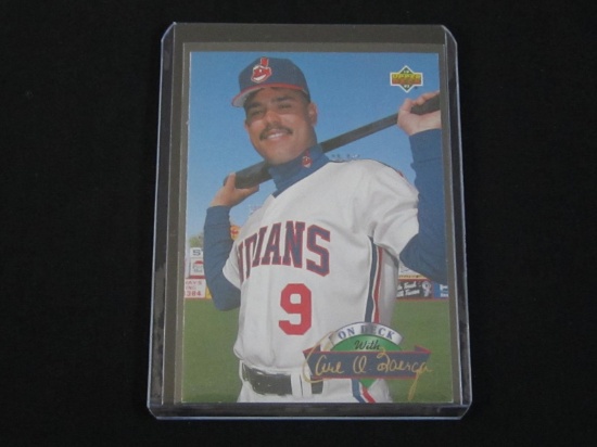1993 UPPER DECK CARLOS BAERGA ON DECK