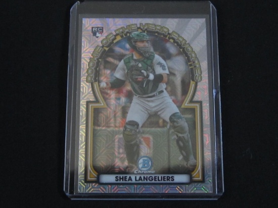 2023 BOWMAN CHROME SHEA LANGELIERS RC MOJO