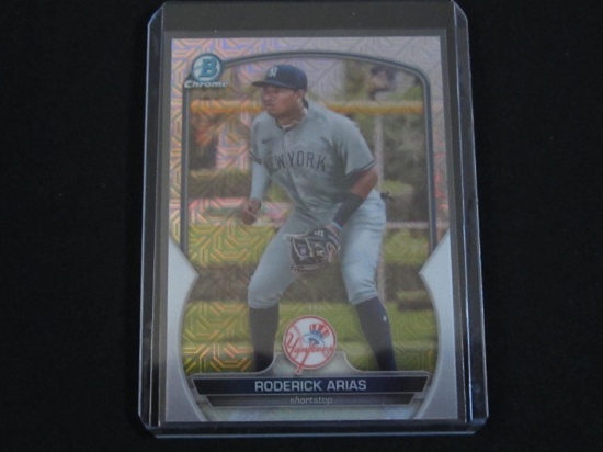 2023 BOWMAN CHROME PROSPECT RODERICK ARIAS