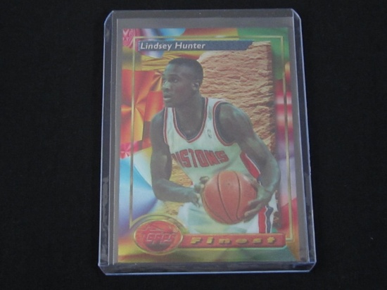 1993-94 TOPPS FINEST LINDSEY HUNTER RC