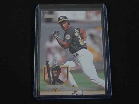 1995 DONRUSS RICKEY HENDERSON A'S