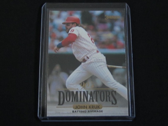 1994 DONRUSS DOMINATORS JOHN KRUK BATTING
