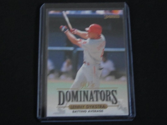 1994 DONRUSS DOMINATORS LENNY DYKSTRA BATTING
