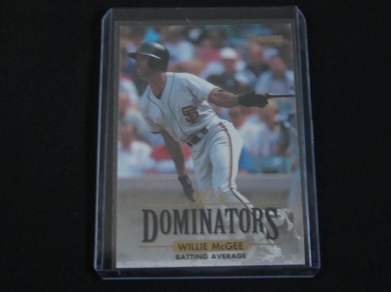1994 DONRUSS DOMINATORS WILLIE MCGEE BATTING
