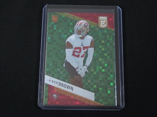 2023 DONRUSS ELITE JI'AYIR BROWN RC GREEN DISCO