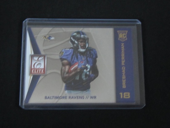 2015 DONRUSS ELITE BRESHAD PERRIMAN RC RAVENS