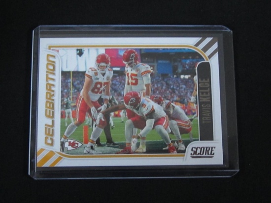 2023 SCORE TRAVIS KELCE CELEBRATION CHIEFS