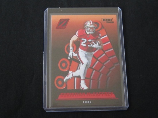 2022 ZENITH CHRISTIAN MCCAFFREY RED ZONE 49ERS