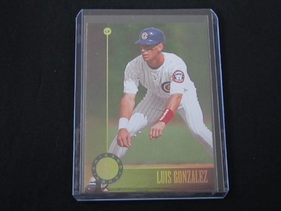 1996 LEAF LUIS GONZALEZ BRONZE PRESS PROOF CUBS