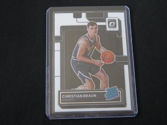 2022-23 DONRUSS OPTIC CHRISTIAN BRAUN ROOKIE