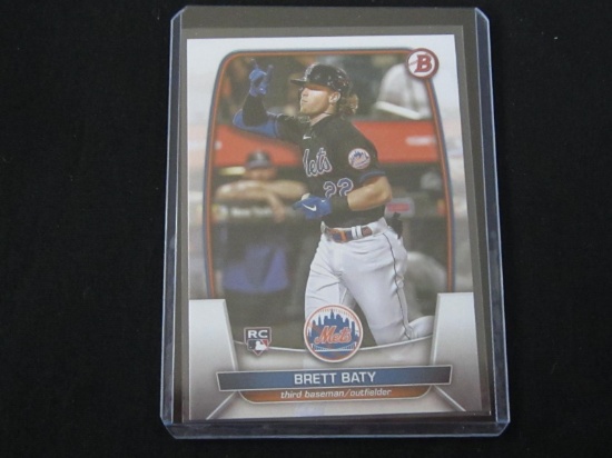 2023 BOWMAN BRETT BATY RC METS