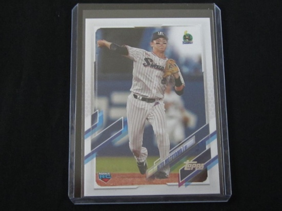 2021 TOPPS NPB HIYU MOTOYAMA RC