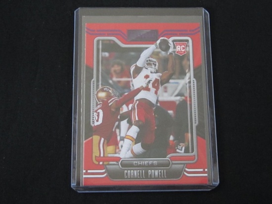 2021 PLAYBOOK CORNELL POWELL RC PURPLE FOIL