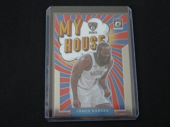 2021-22 DONRUSS OPTIC JAMES HARDEN MY HOUSE