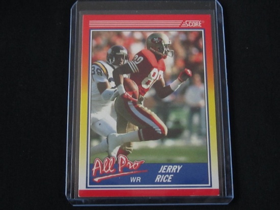 1990 SCORE JERRY RICE ALL PRO 49ERS