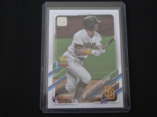2021 TOPPS 70 JAKE CRONENWORTH ROOKIE GOLD CUP
