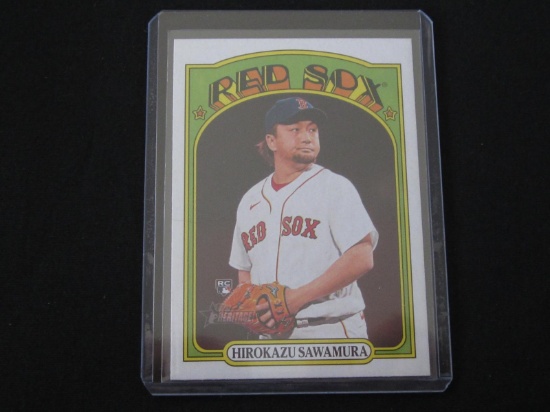 2021 TOPPS HERITAGE HIROKAZU SAWAMURA RC HIGH#