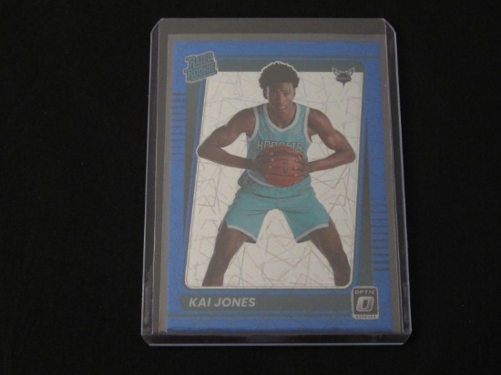 2021-22 DONRUSS OPTIC KAI JONES RC BLUE VELOCITY