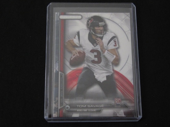2014 TOPPS STRATA TOM SAVAGE RC TEXANS