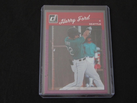 2023 DONRUSS HARRY FORD 1990 RETRO PURPLE HOLO
